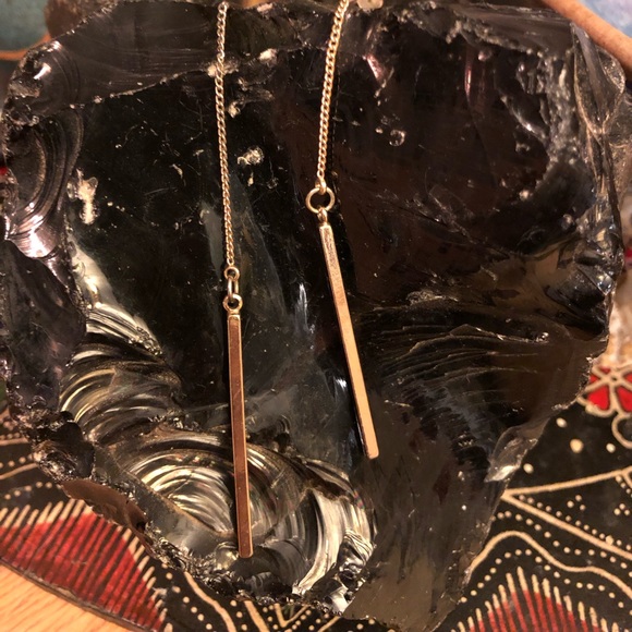 Threaded Earrings - Picture 2 of 2